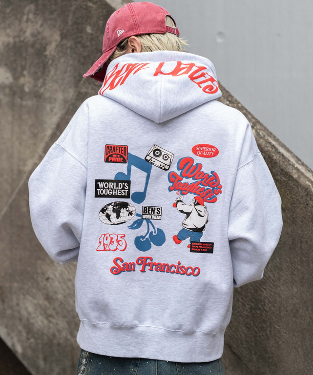 アッシュグレー モデル：175cm L着用