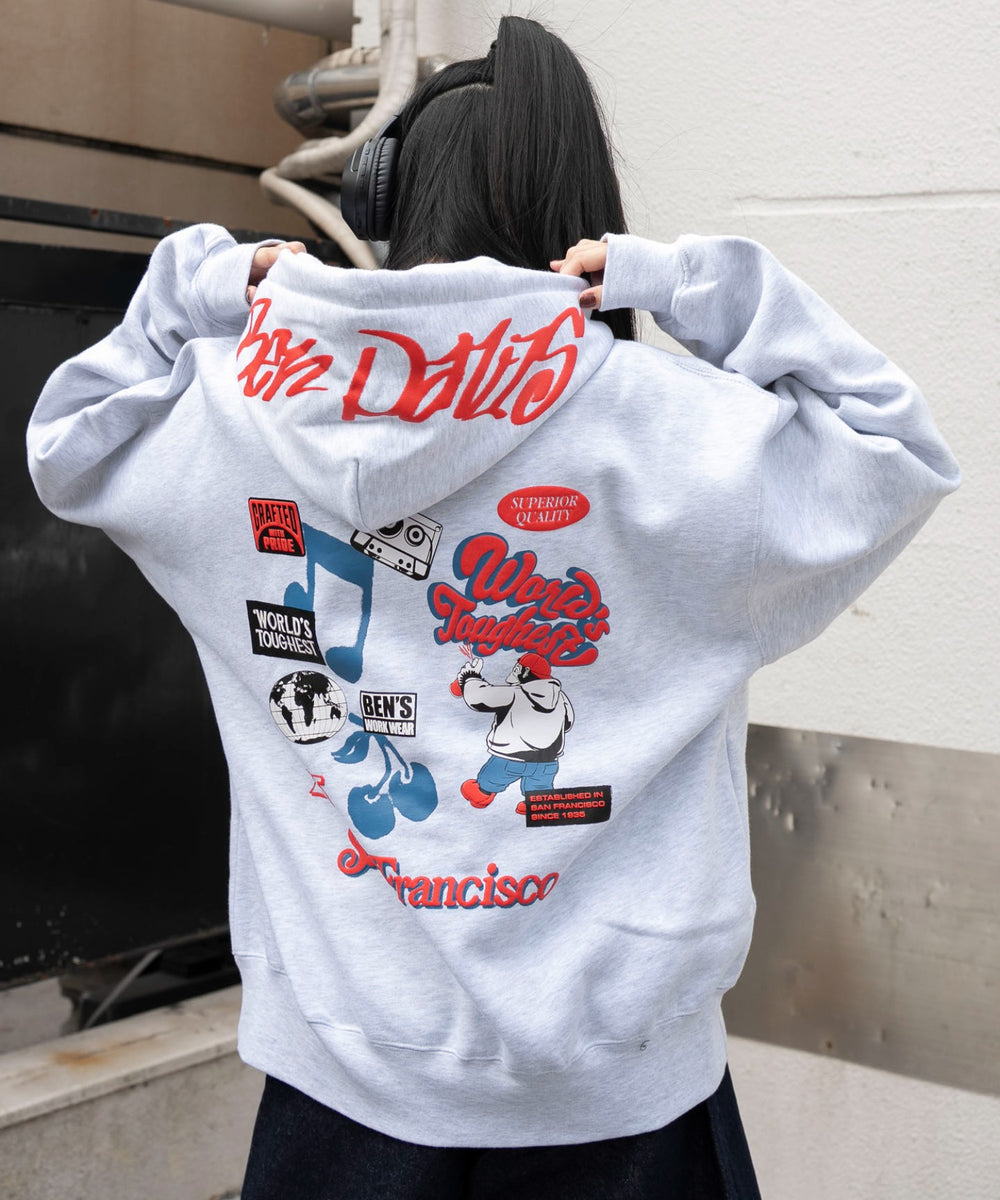 アッシュグレー　モデル：160㎝　M着用