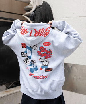 アッシュグレー　モデル：160㎝　M着用