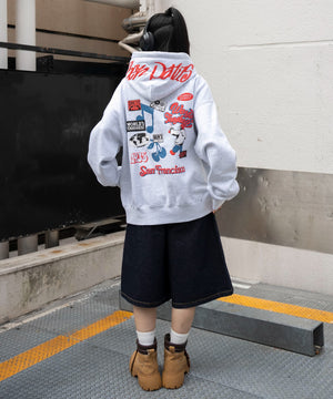 アッシュグレー　モデル：160㎝　M着用