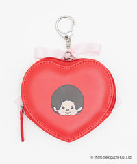 モンチッチコラボハートポーチ