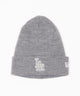 別注NEWERA BASIC CUFF KNIT/柄3:LA グレー