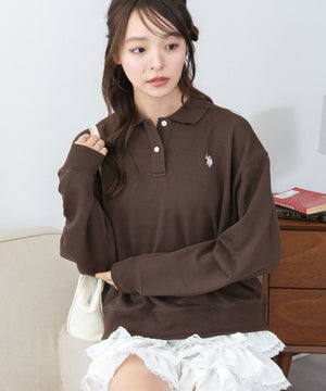 ブラウン　モデル：165cm F着用