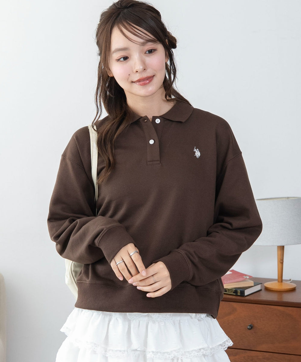 ブラウン　モデル：165cm F着用