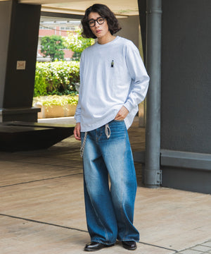 アッシュグレー モデル：182cm L着用