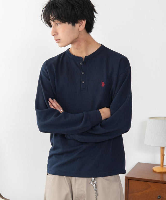 ネイビー　モデル：180cm L着用