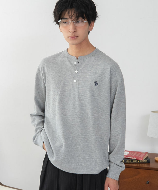 杢グレー　モデル：180cm L着用