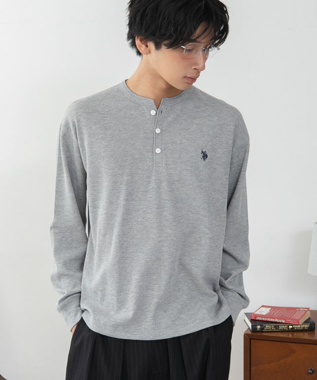 杢グレー　モデル：180cm L着用