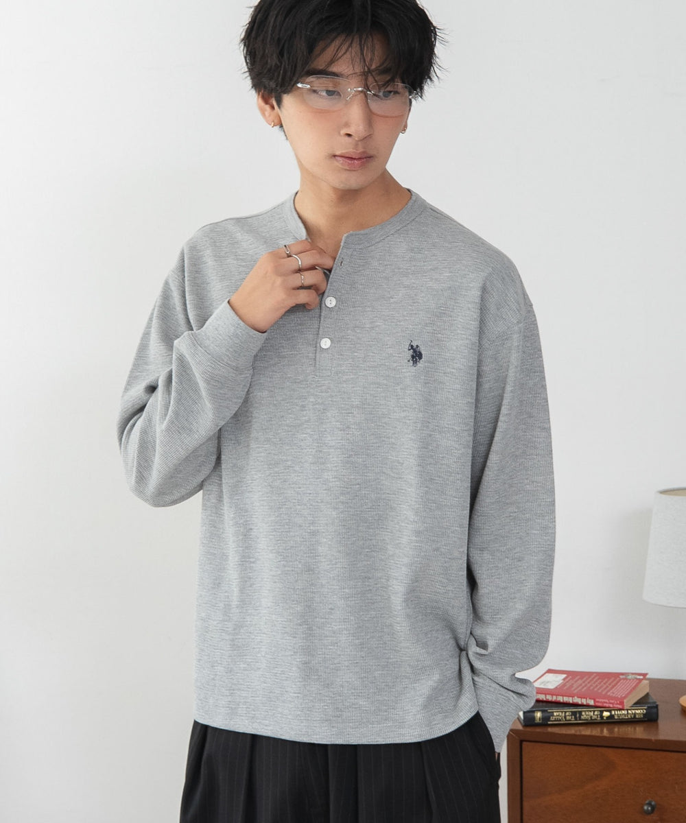 杢グレー　モデル：180cm L着用