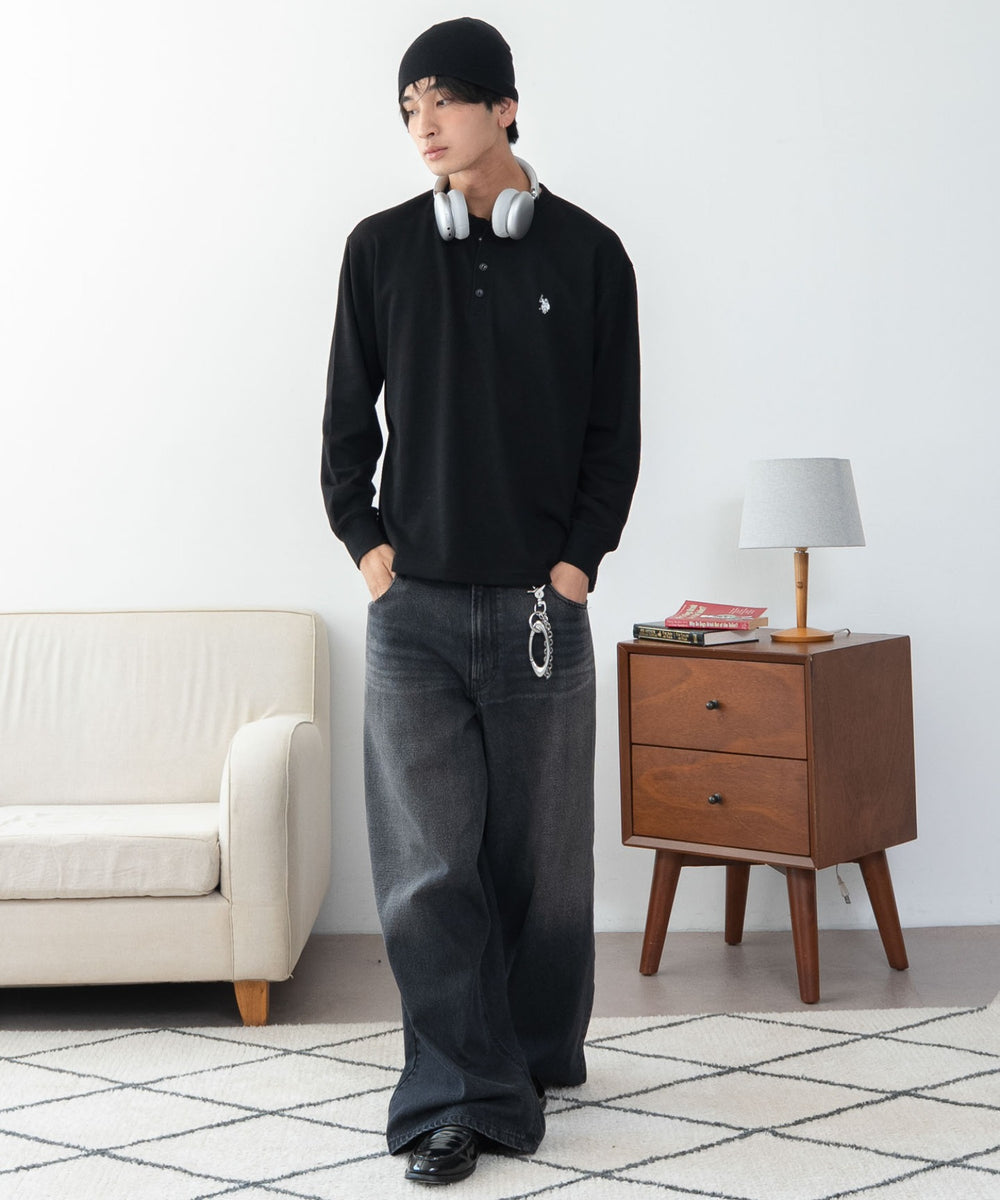 ブラック　モデル：180cm L着用