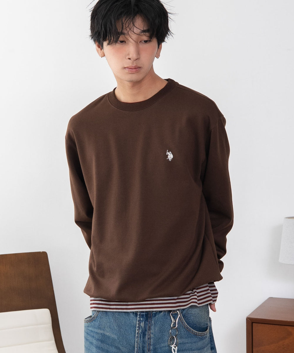ブラウン　モデル180cm L着用