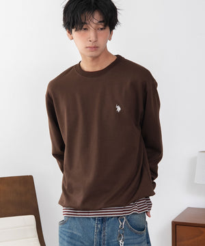 ブラウン　モデル180cm L着用