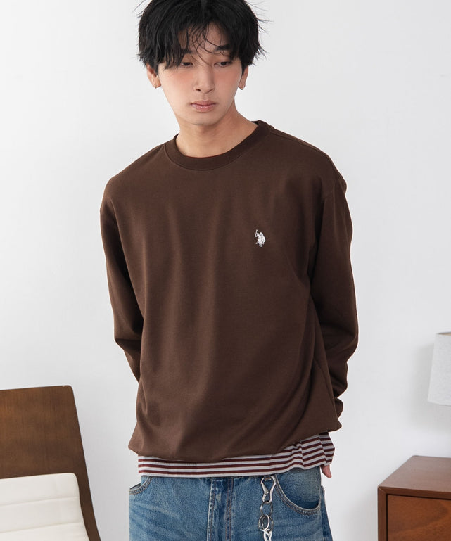 ブラウン　モデル180cm L着用