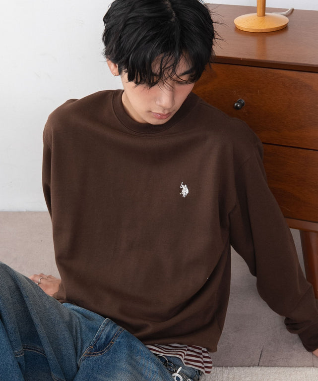 ブラウン　モデル180cm L着用