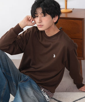 ブラウン　モデル180cm L着用