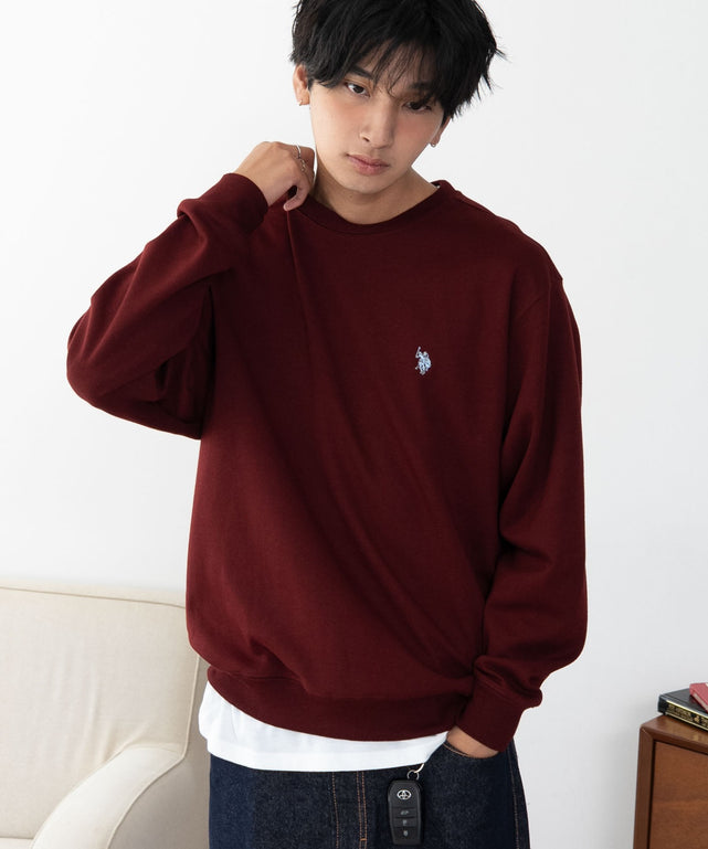 ワイン　モデル180cm L着用