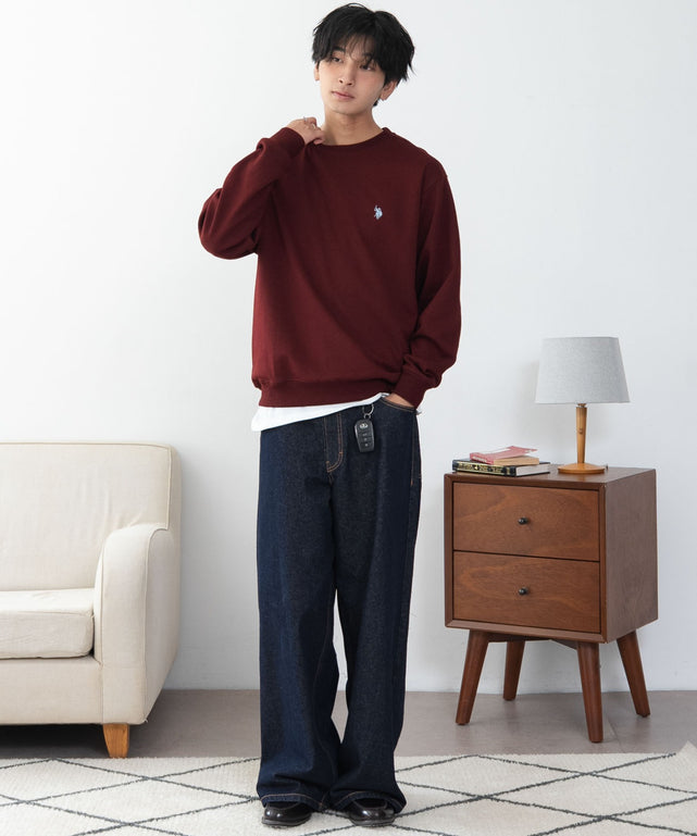ワイン　モデル180cm L着用