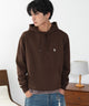 U.S.POLO ASSN.プルパーカー/ブラウン　モデル：180cm L着用
