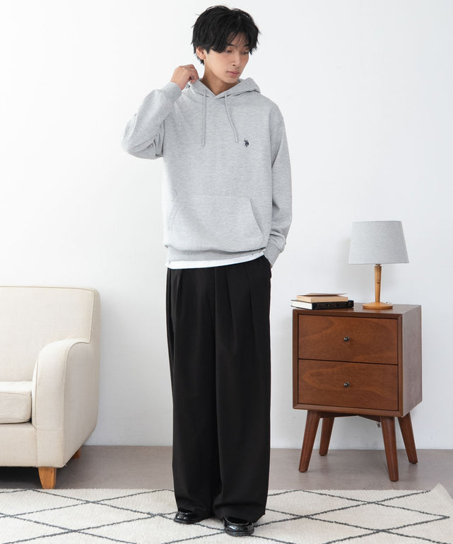 杢グレー　モデル：180cm L着用
