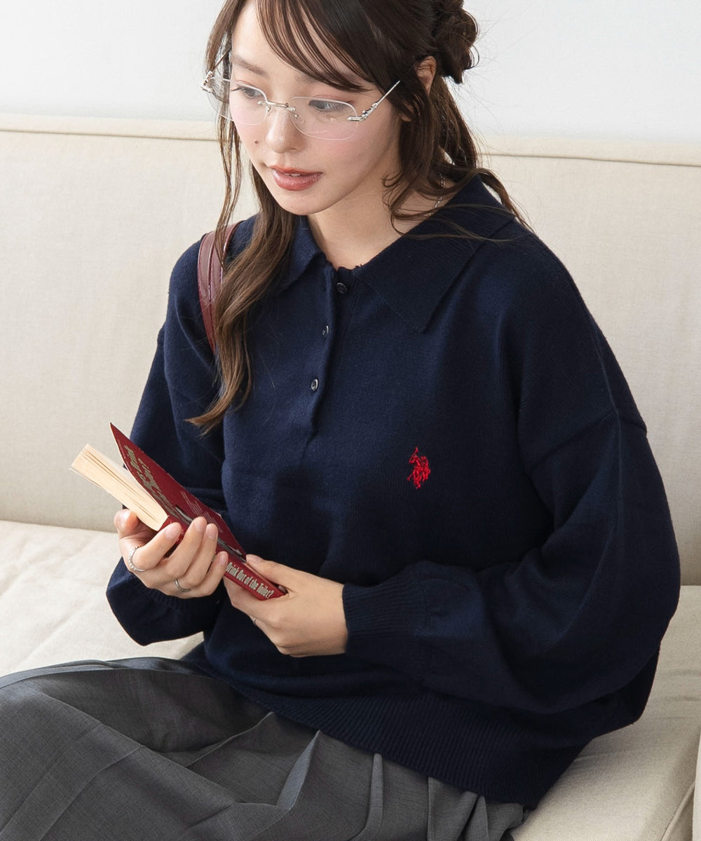 ネイビー　モデル：165cm M着用