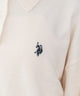 U.S.POLO ASSN.ジャガードポロニット