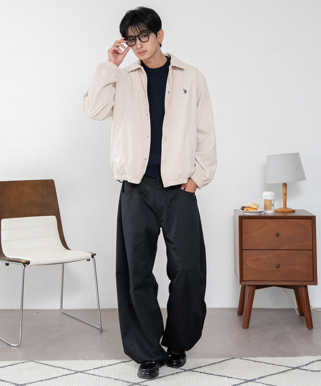 ホワイトアイボリー　モデル：180cm L着用
