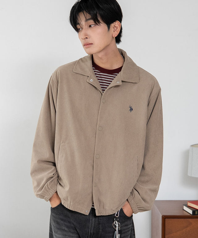 ベージュ　モデル：180cm L着用