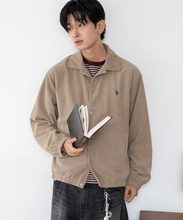 ベージュ　モデル：180cm L着用