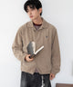 ベージュ　モデル：180cm L着用