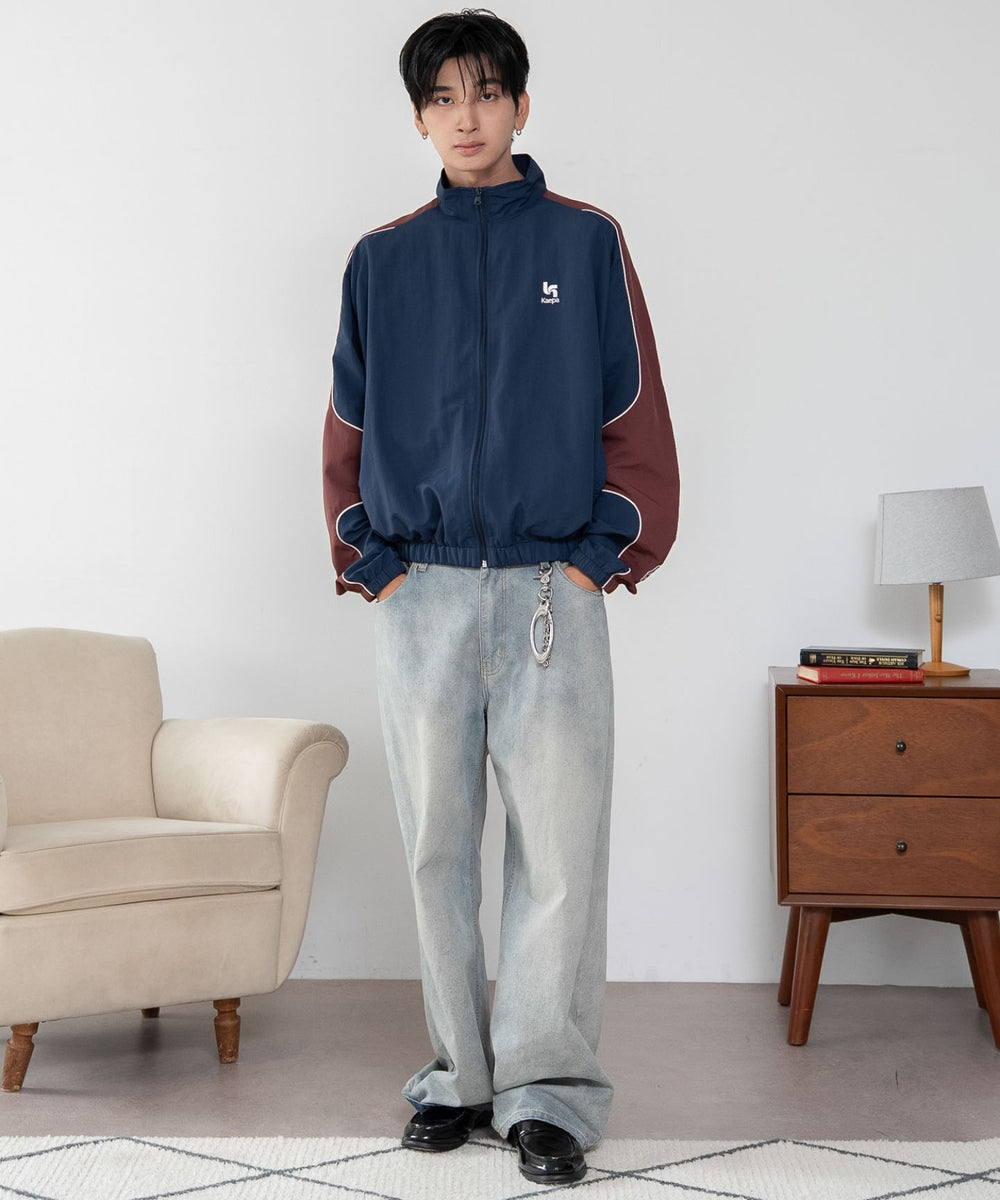 ネイビー　モデル：180cm L着用