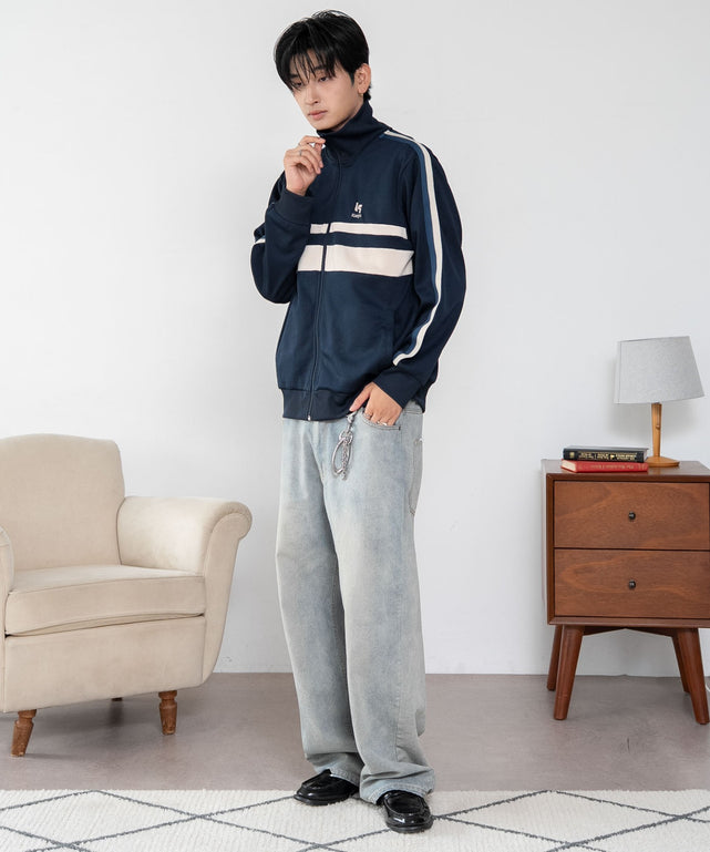 ネイビー　モデル：180cm L着用