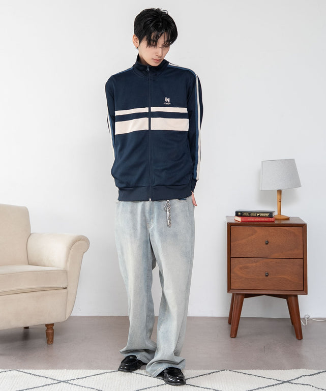 ネイビー　モデル：180cm L着用