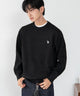 U.S.POLO ASSN.クルーネックPO/ブラック　モデル：180cm L着用