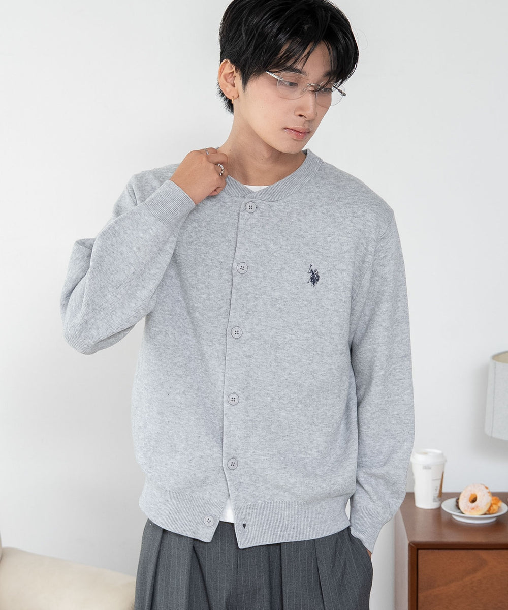 杢グレー　モデル：180cm L着用