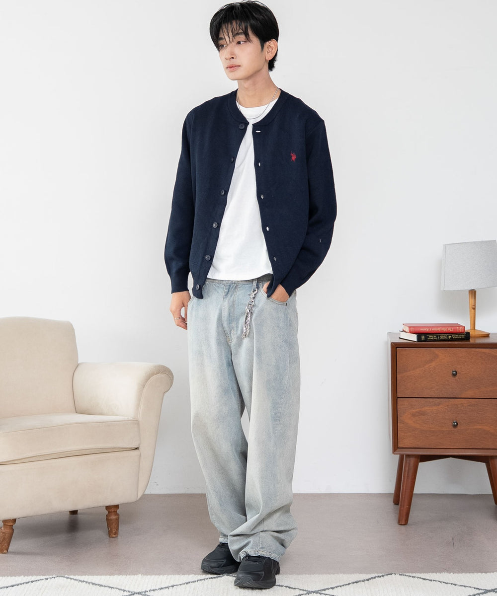 ネイビー　モデル：180cm L着用