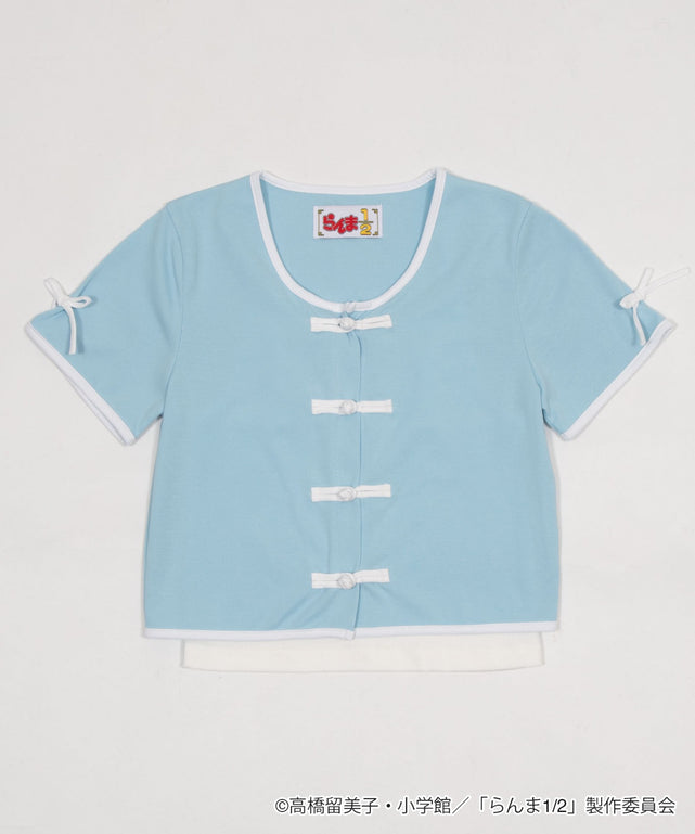 別注らんま1／2アンサンブルカーデ（SS）/サックス