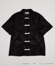 別注らんま1／2チャイナシャツ（SS）/ブラック