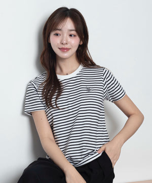 ホワイトボーダー　モデル：165cm S着用