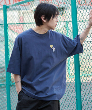 ネイビー モデル：175cm L着用