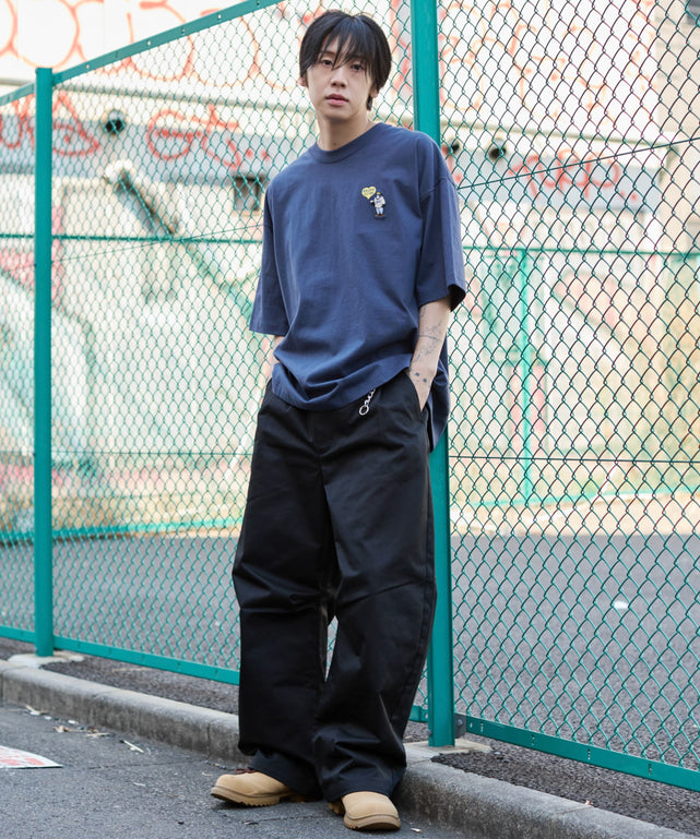 ネイビー モデル：175cm L着用