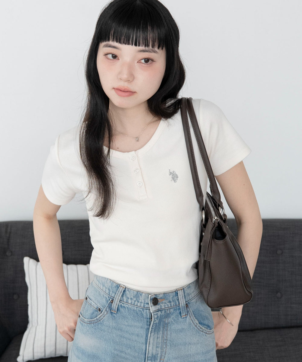 ホワイトアイボリー　モデル：164cm F着用