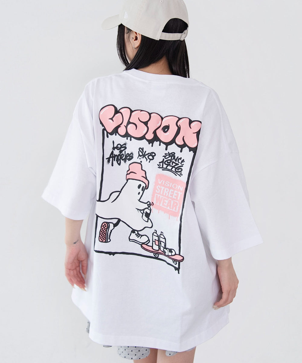 ホワイト　モデル：159cm L着用
