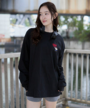 ブラック　モデル：163cm L着用