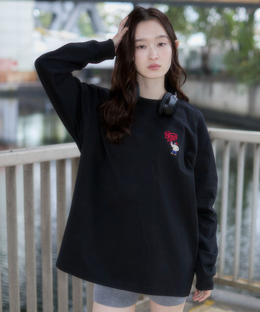 ブラック　モデル：163cm L着用