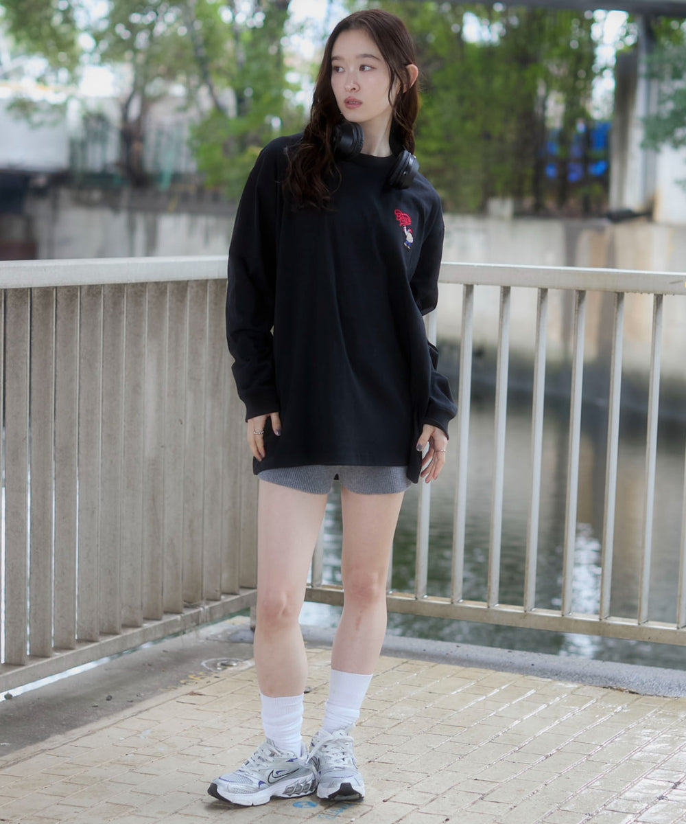 ブラック　モデル：163cm L着用