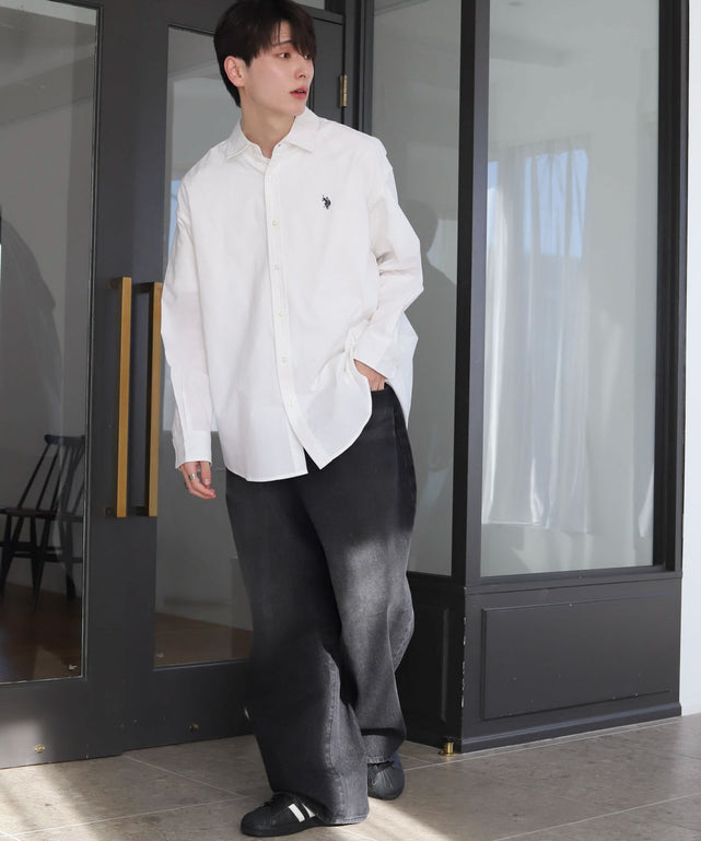 ホワイト モデル：177cm L着用