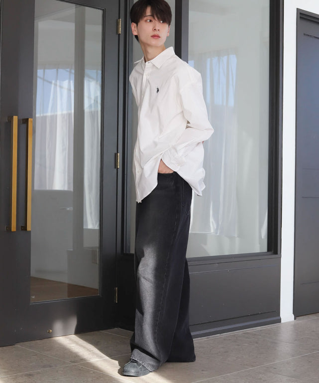 ホワイト モデル：177cm L着用