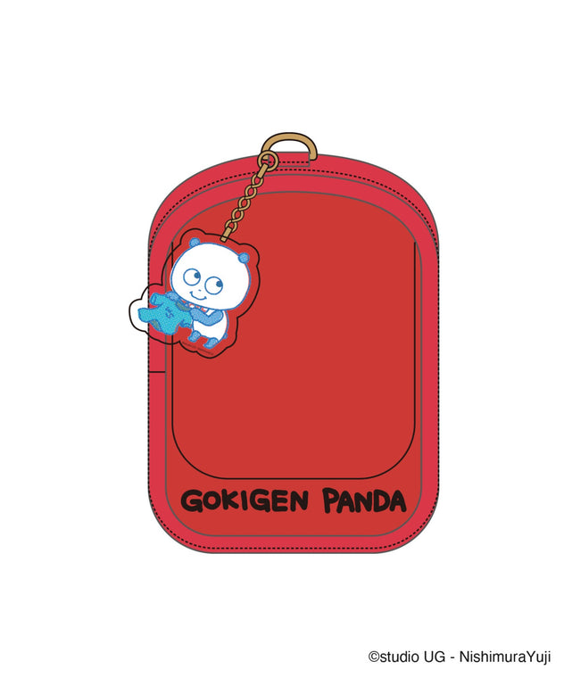 WEGO×studio UGコラボぬいポーチ/ごきげんぱんだ（柄1）