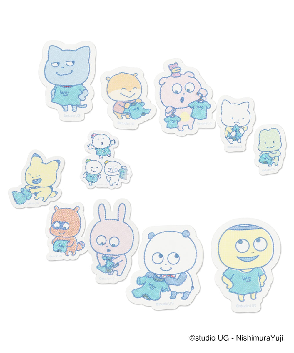 WEGO×studio UGコラボダイカットステッカー