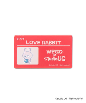 WEGO×studio UGコラボランダムアクリルネームバッジ